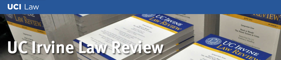 UC Irvine Law Review