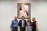 10. Erwin Chemerinsky and Family with his Portrait